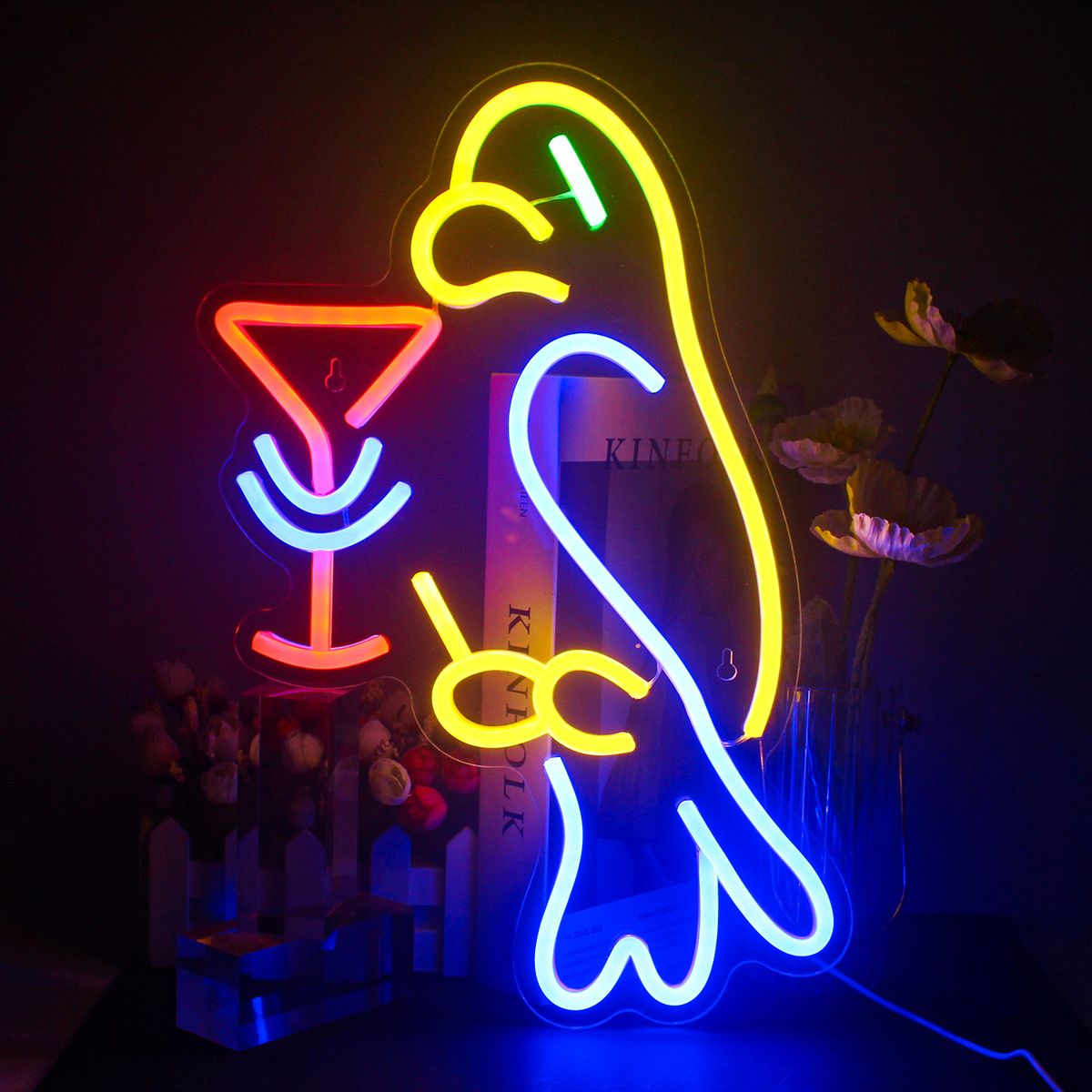 Bra Tail LED Neon Sign Art Wall Lights For Beer Bar Club