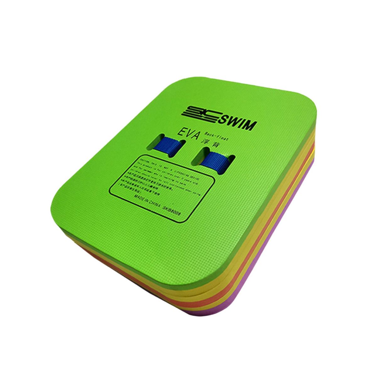 Swimming Kickboard Swim Pool Children Back Drift Board Green