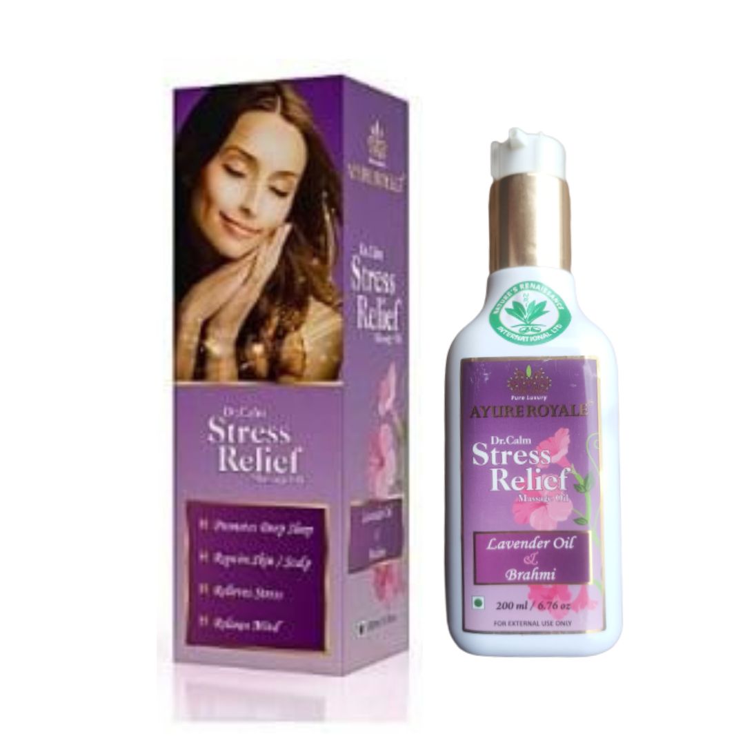 Dr Calm Stress Relief Massage Oil - 200ml