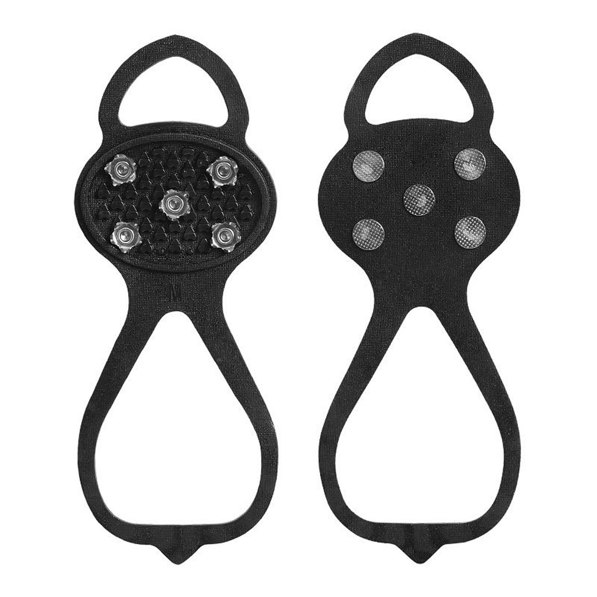 5 Teeth Ice Grippers Non-Slip Shoe Covers Ice Grips Cleats
