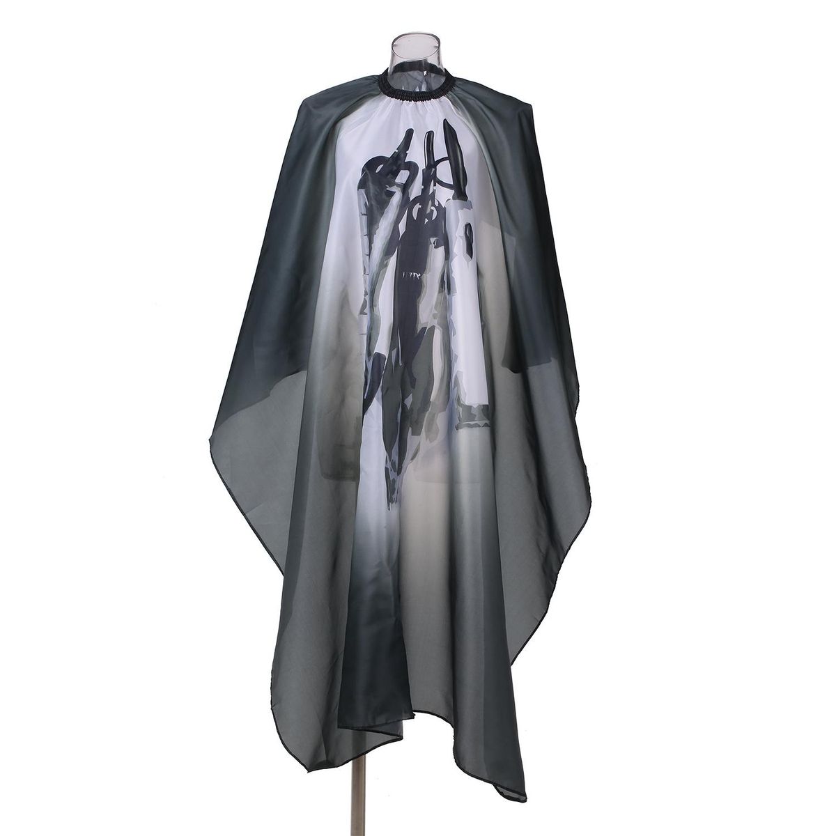 Hair Salon Cape Haircut Nylon Cape Water and Stain Resistant Cape with Adjustable Snap Closure