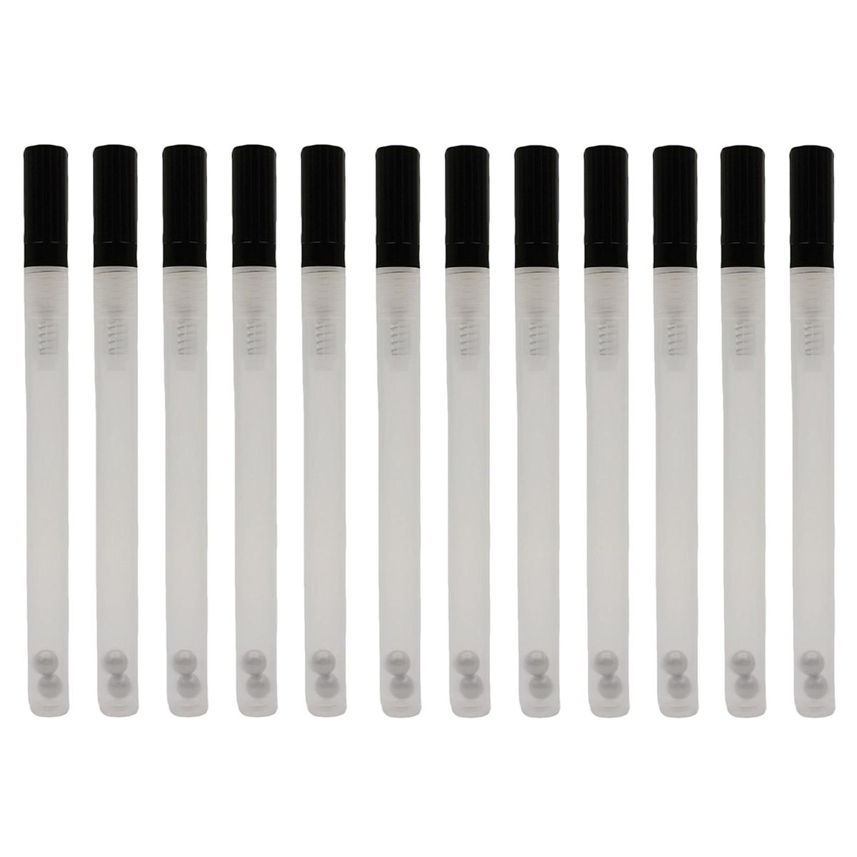 12PCS Whiteboard Pen Ink Empty Pen Plastic Empty Pen