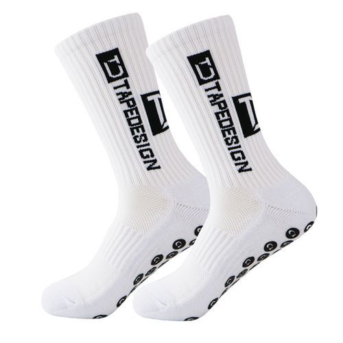 EU 38-45 Anti_slip Football Socks Men Women Non_slip Soccer Basketball Tennis Sport Socks Grip Cycling Riding Socks 38_45(#t)
