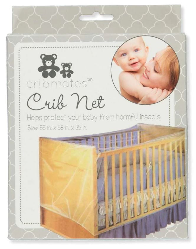 CribMates Baby Crib Net Protection From Mosquito & Insects