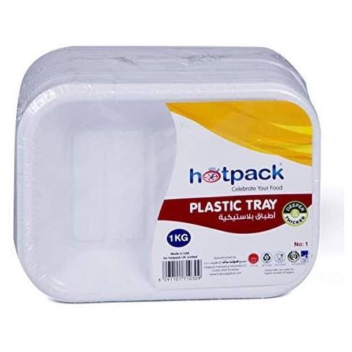 50 Disposable Small Plastic Tray,