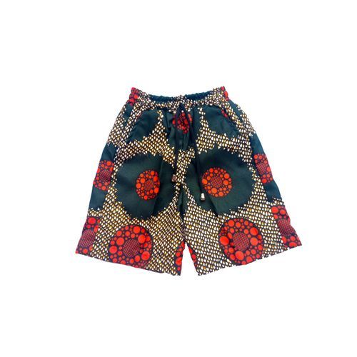 Boys Ankara Print Shorts