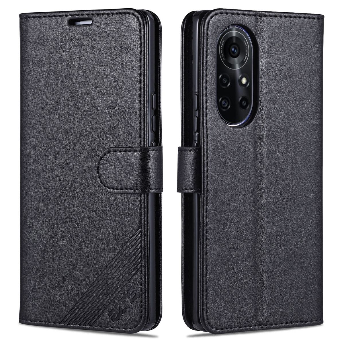For Huawei Nova 8 5G AZNS Sheepskin Leather Case