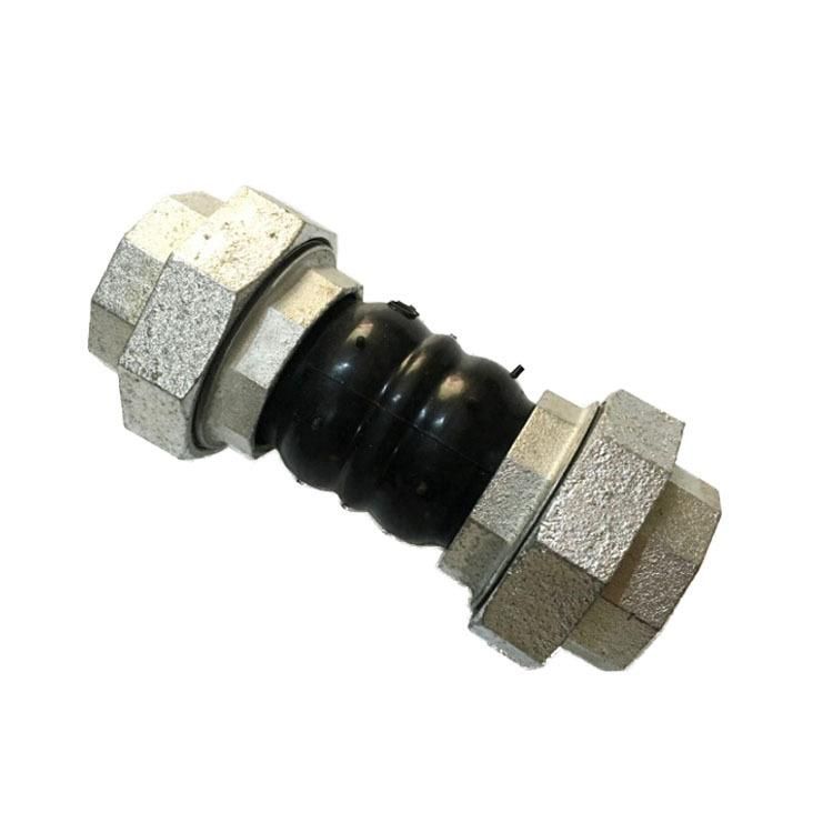 Internal Thread Flexible Thread Buckle Rubber Flexible Connector Fan Hose Telescopic Joint Flexible Union