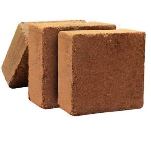 Coco Peat - Washed & Buffered - 5kg Block x3Pieces
