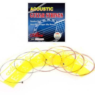 Acoustic Box Guitar Strings - Alice Steel Core