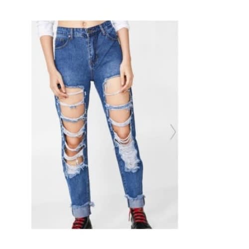 Ripple Mafia Boyfriend Jean - Blue