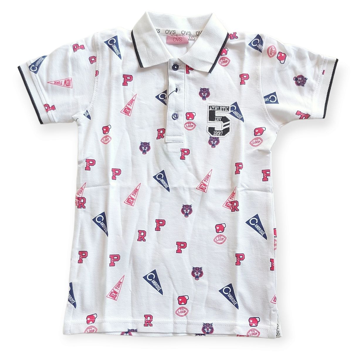 Boy Polo- White