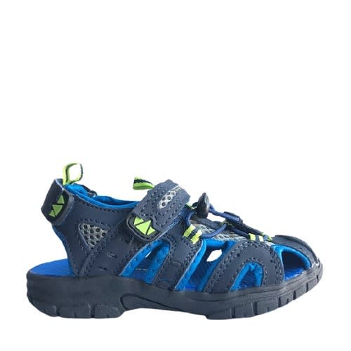 Boy's Fisherman Sandals Shoe - Blue Black