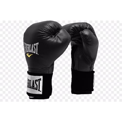 Leather Boxing Gloves - Black