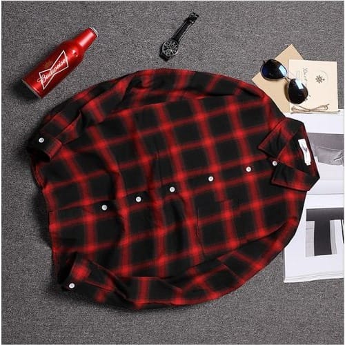 Men's Long Sleeve Shirt - Multicolour