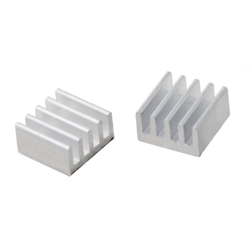 Aluminum Heat Sink For Memory Chip IC 4 Sizes