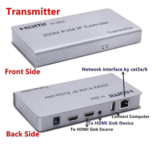 Hdmi Extender  3d Hdmi Extender Cat6 200m
