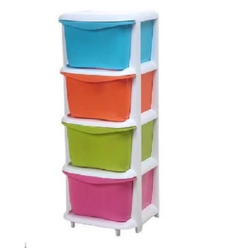4-Tier Storage Cabinet For Children