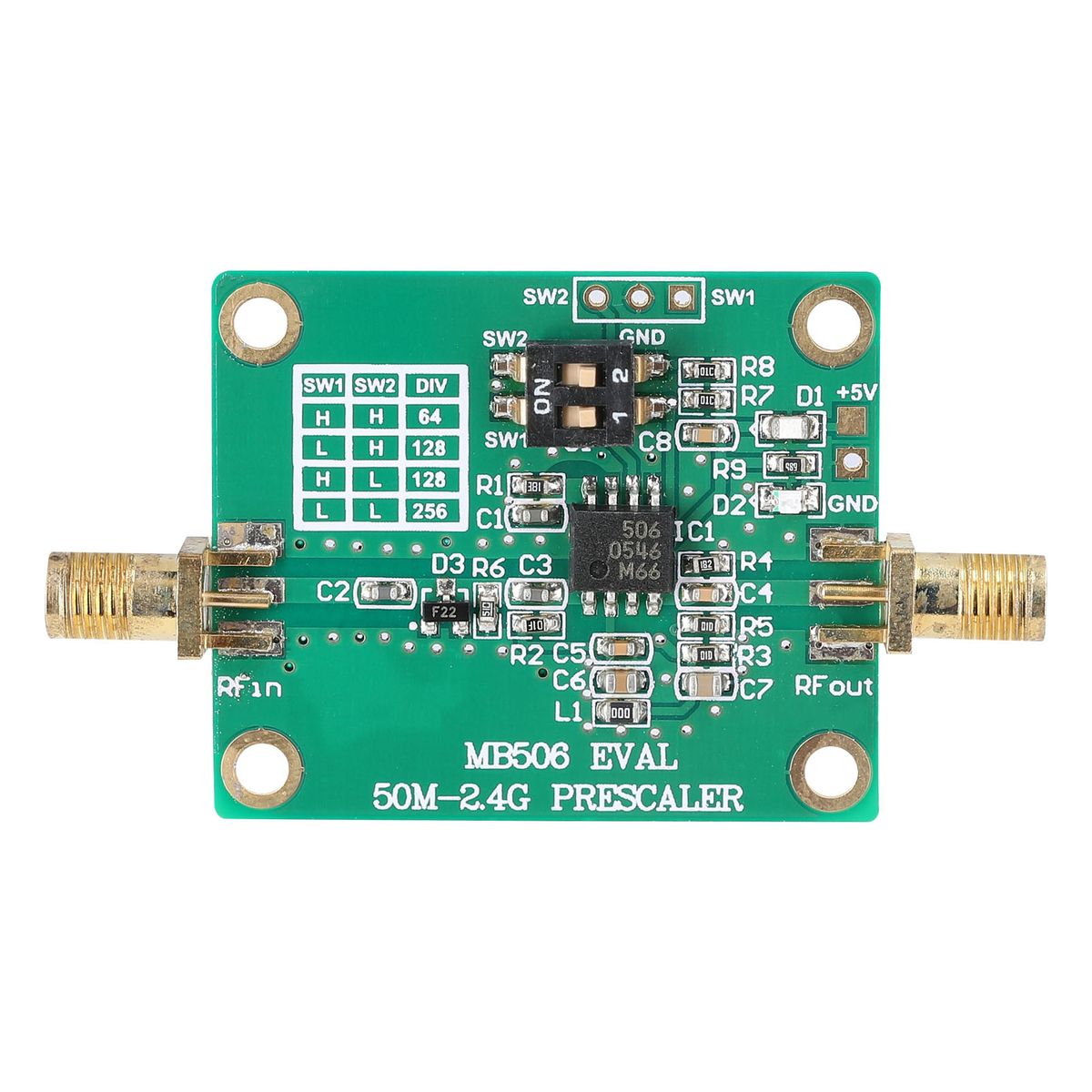 MB506 Module 50MHz-2.4GHz High Frequency Prescaler 64