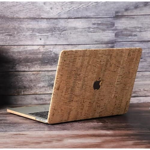 Shockproof Wooden Case Cover For Macbook Pro 16 Inches 2020 - Brown
