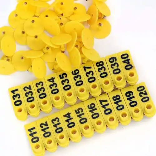 Small Animal Ear Tag - 100pieces