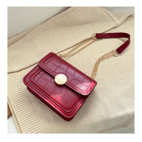 Ladies Hand Bag - Red