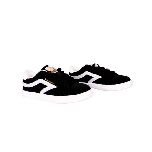 Boys Casual Court Sneakers- Black (top Quality)