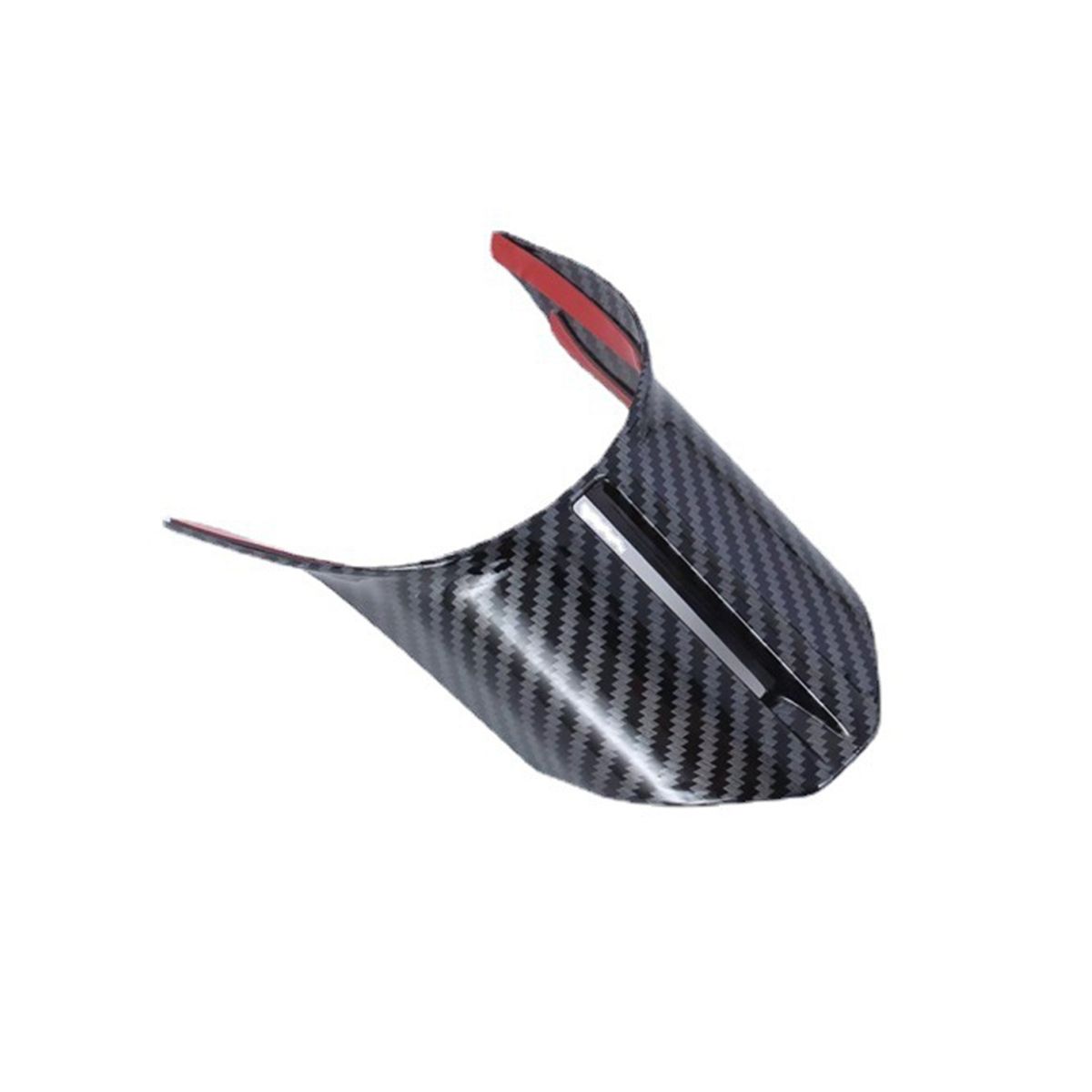 Car Steering Wheel Frame Decoration Cover Trim for Mercedes Benz C Class W206 GLC X254 (Carbon)