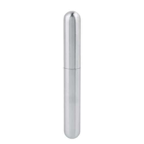 Exquisite Thickened Stainless Steel Cigar Tube Box Cylindrical Single Portable Business Metal Smoking Set Gift Boutique