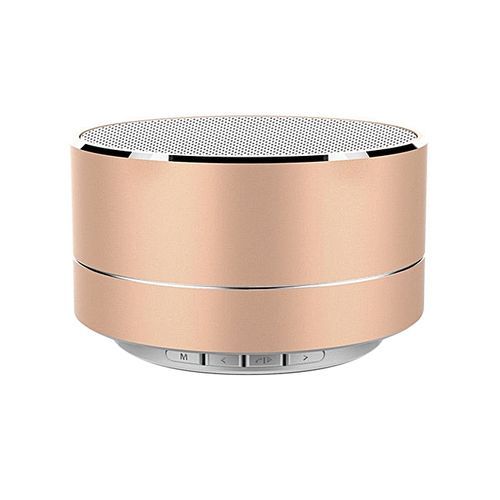Mini Portable Bluetooth Wireless Speaker Super Bass For Tablet PC MP3 Smartphone, Gold HT-S