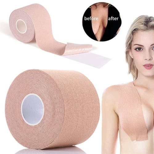 Breast Breathable Push Up  Boobs  Firm Grip Tape