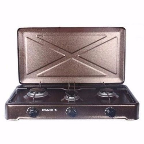 3-Burner Manual Ignition Table Top Gas Cooker