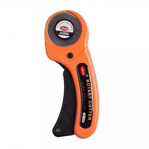 45mm Rotary Cutter, For Quilting And Sewing - Orange