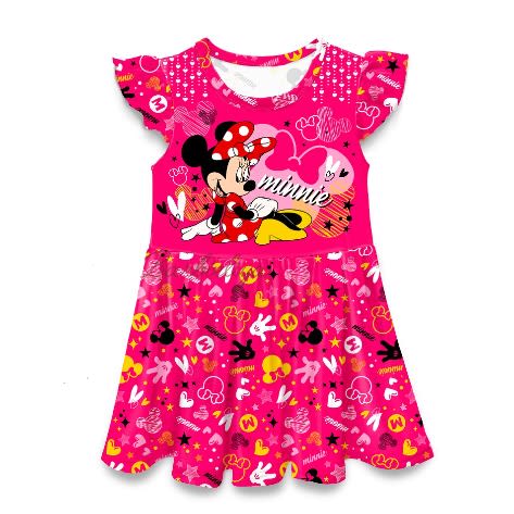 Short Sleeve Minnie Dress