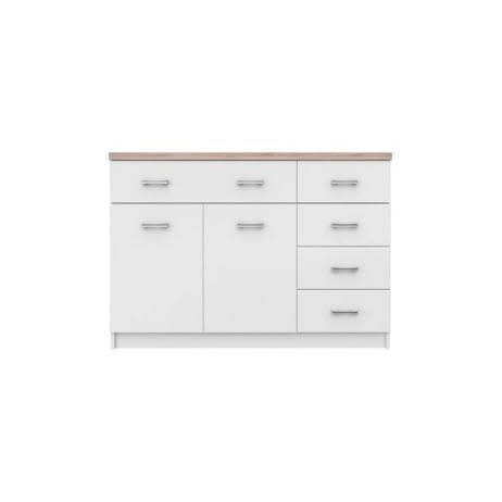 Storage Cabinet - 2 Doors And 4 Drawers