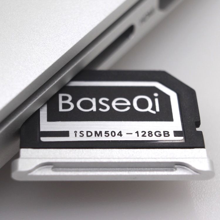 BASEQI 503MSV 128GB Aluminum Alloy Micro SD(TF) Memory Card