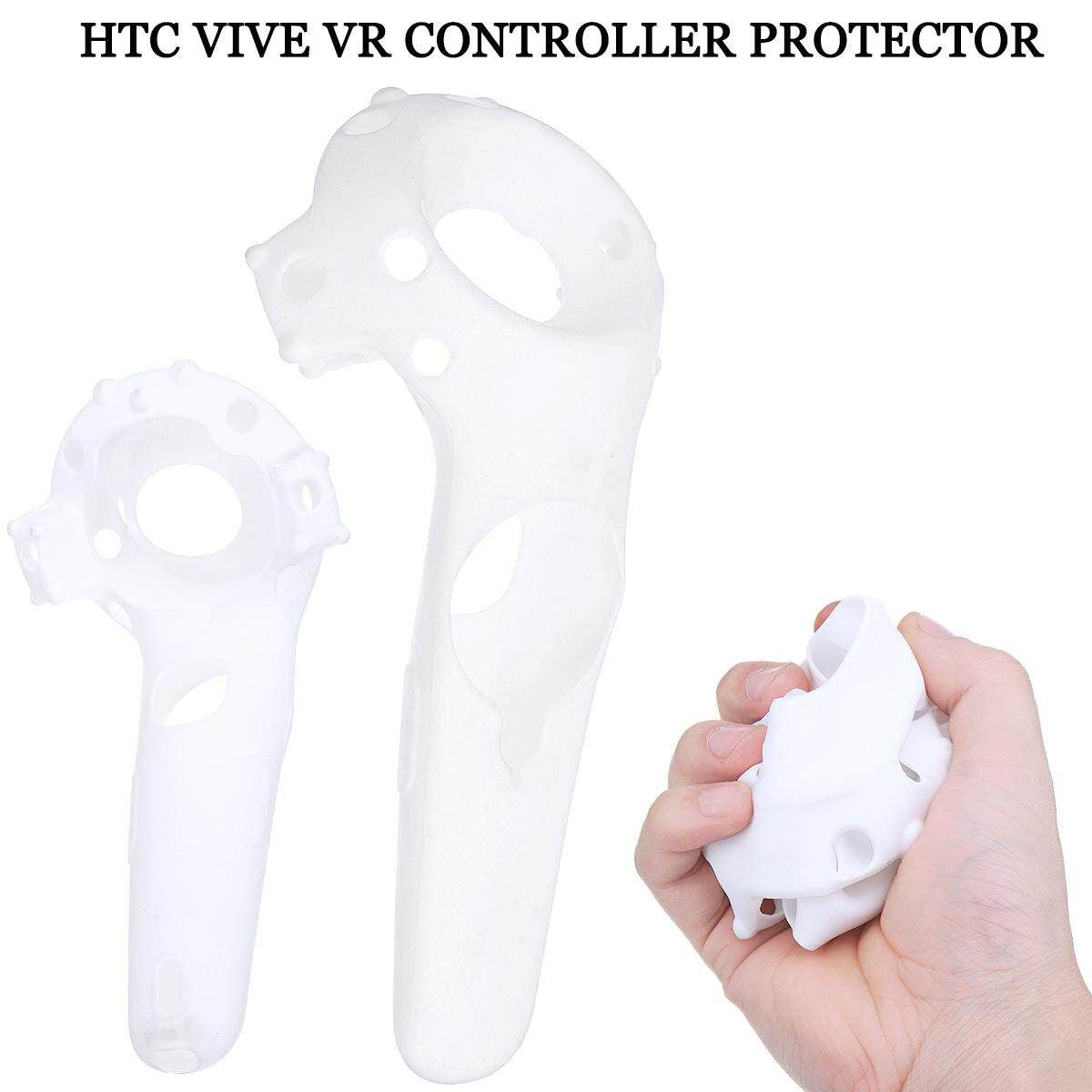 Silicone Rubber Case Cover Skin Protector For HTC VIVE VR Gamepad Controller