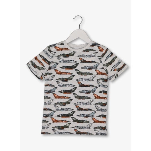 Fighter Jet Tshirt - Grey