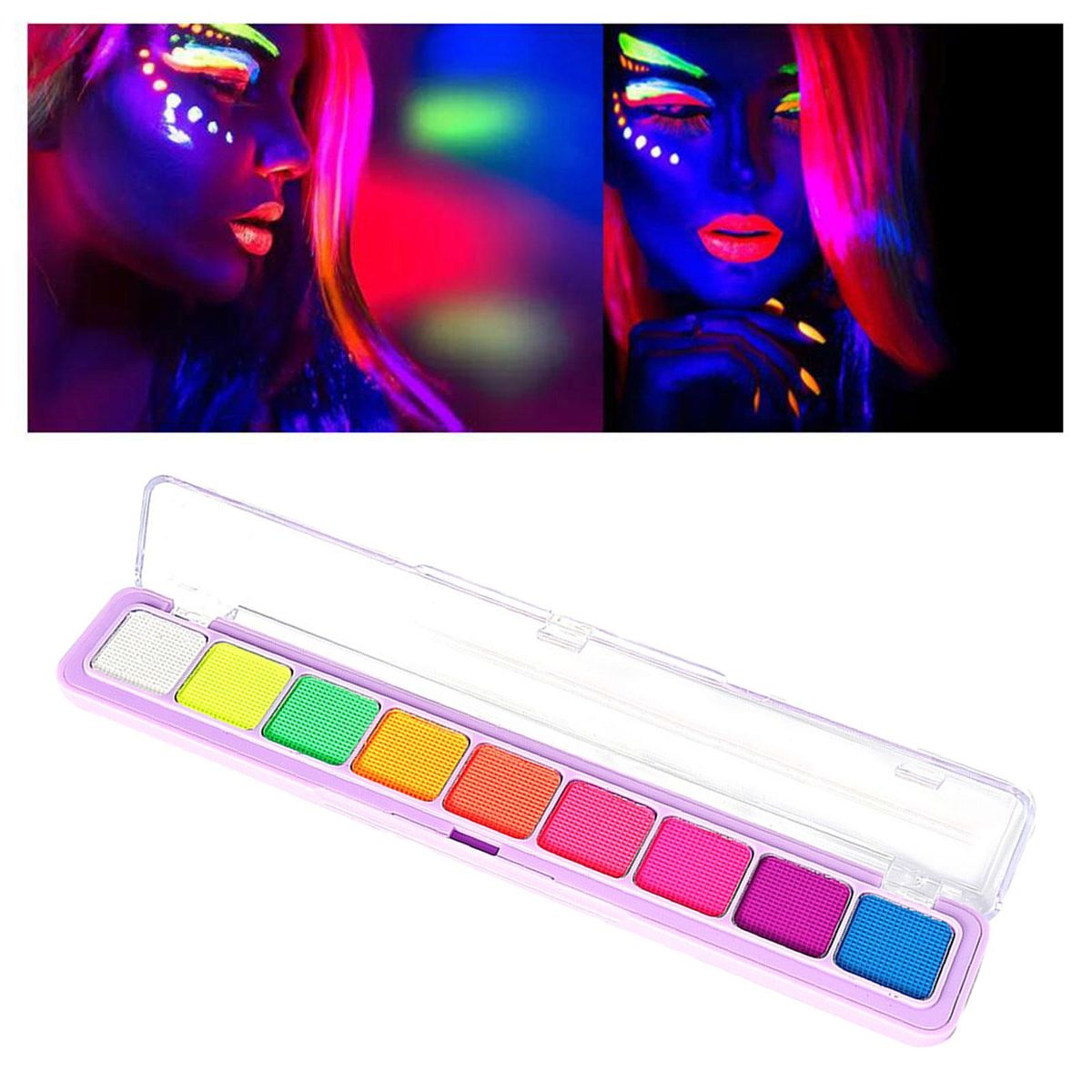 Face Body Paint Luminous Neon Eyeliner Eyeshadow For Party