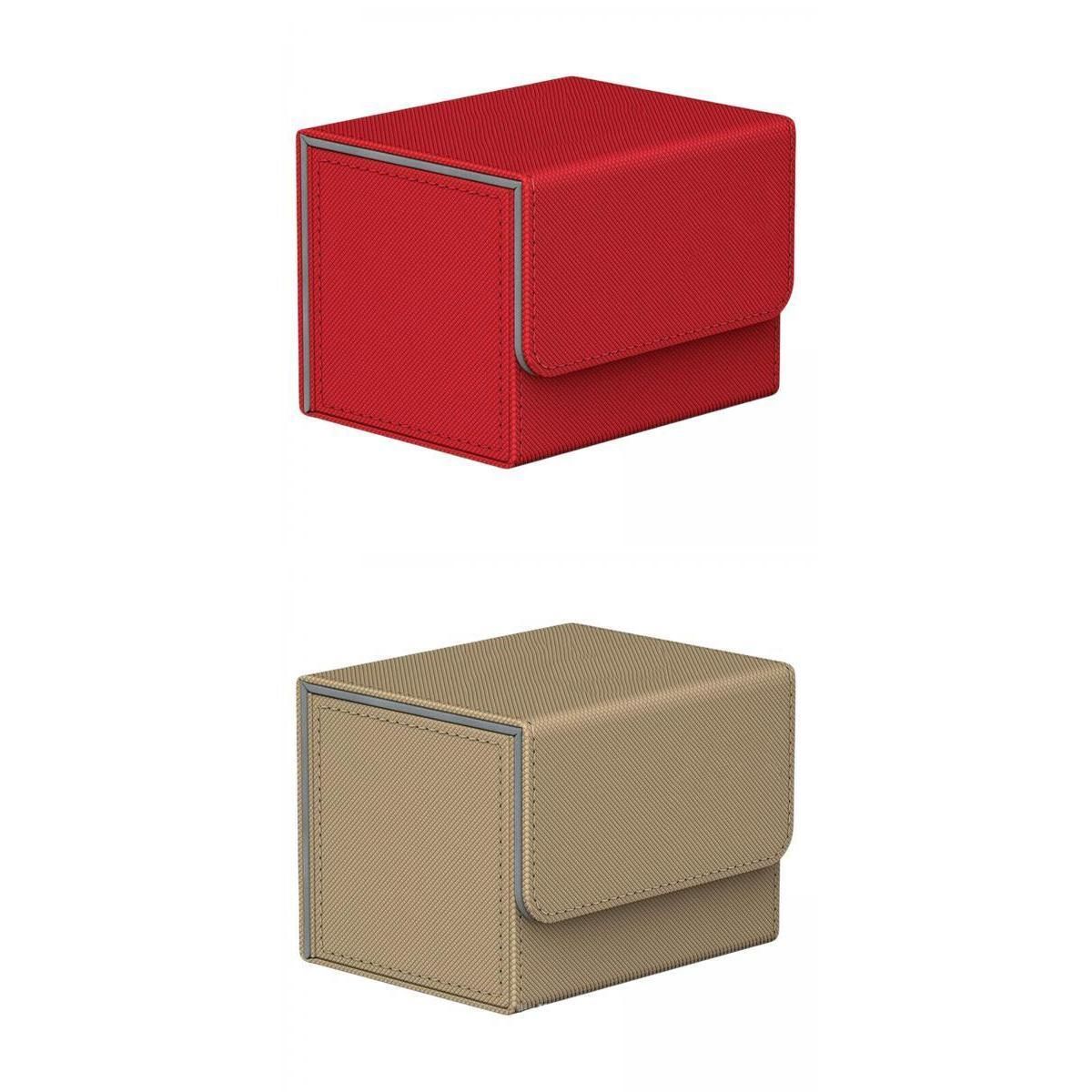 2Pcs Premium Card Deck Box Storage Holder Album Organizer For MTG Card