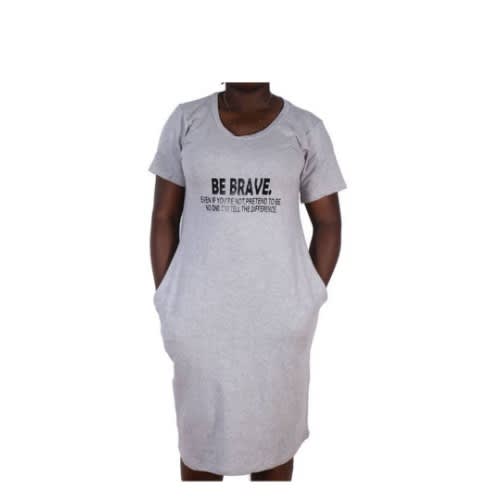 Ladies Maxi Gown - Ash