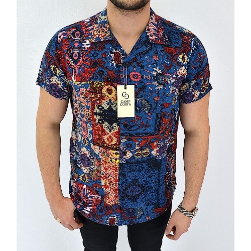 Men Short Sleeved Shirt