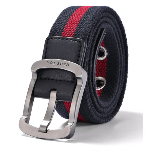 Solid Steel Canvas Belts